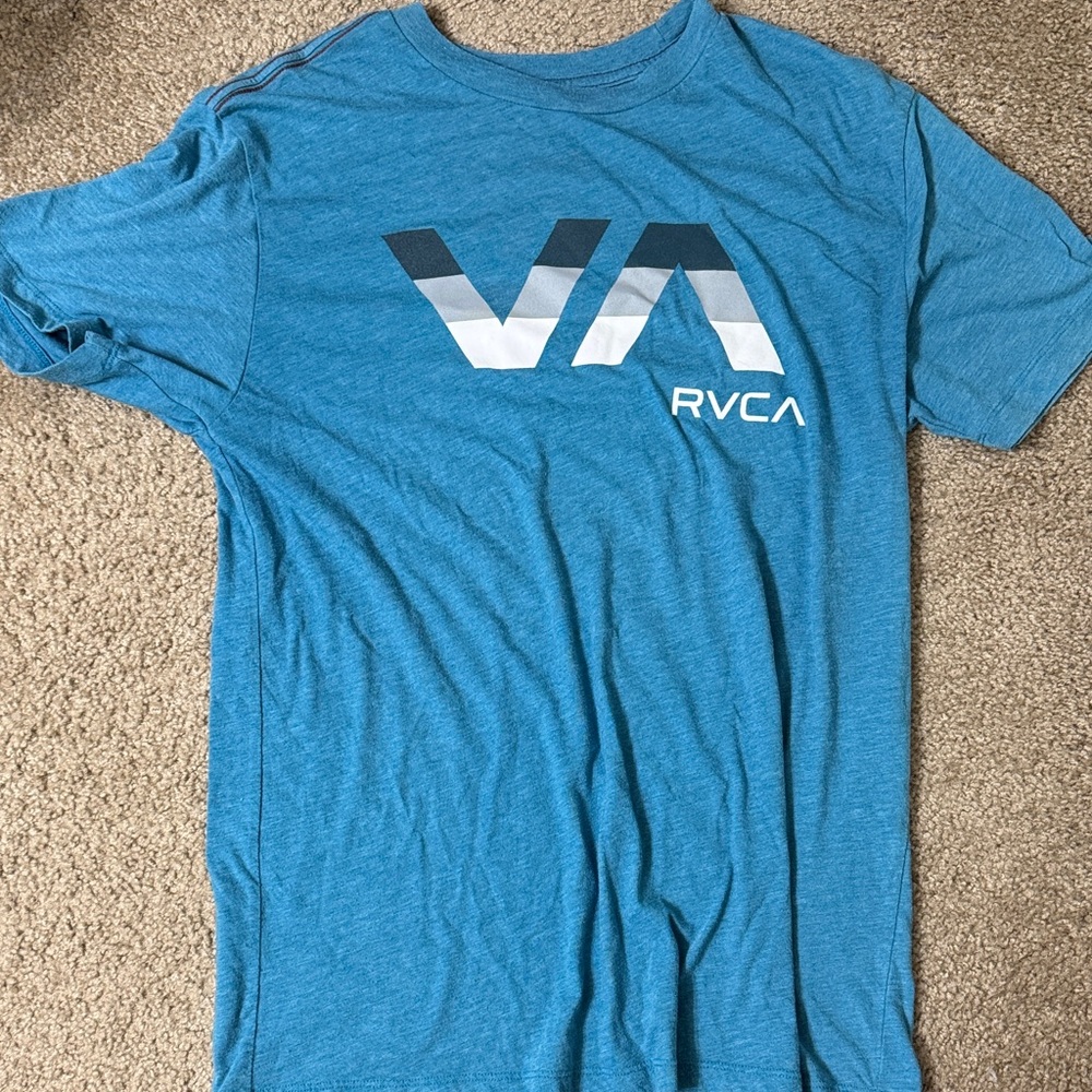 RVCA Teal Graphic Tee